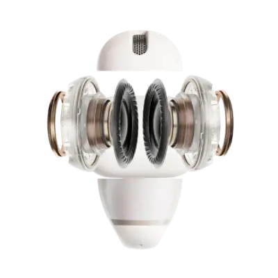 Audífonos Shokz OpenDots 2 Blanco Perla en ARTKIULOS Foto 4