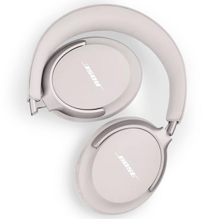 Bose QuietComfort - Auriculares ultra inalámbricos con cancelación de ruido  con audio espacial, audífonos sobre la oreja con micrófono, hasta 24 horas  de duración de la batería, humo blanco : Electrónica 