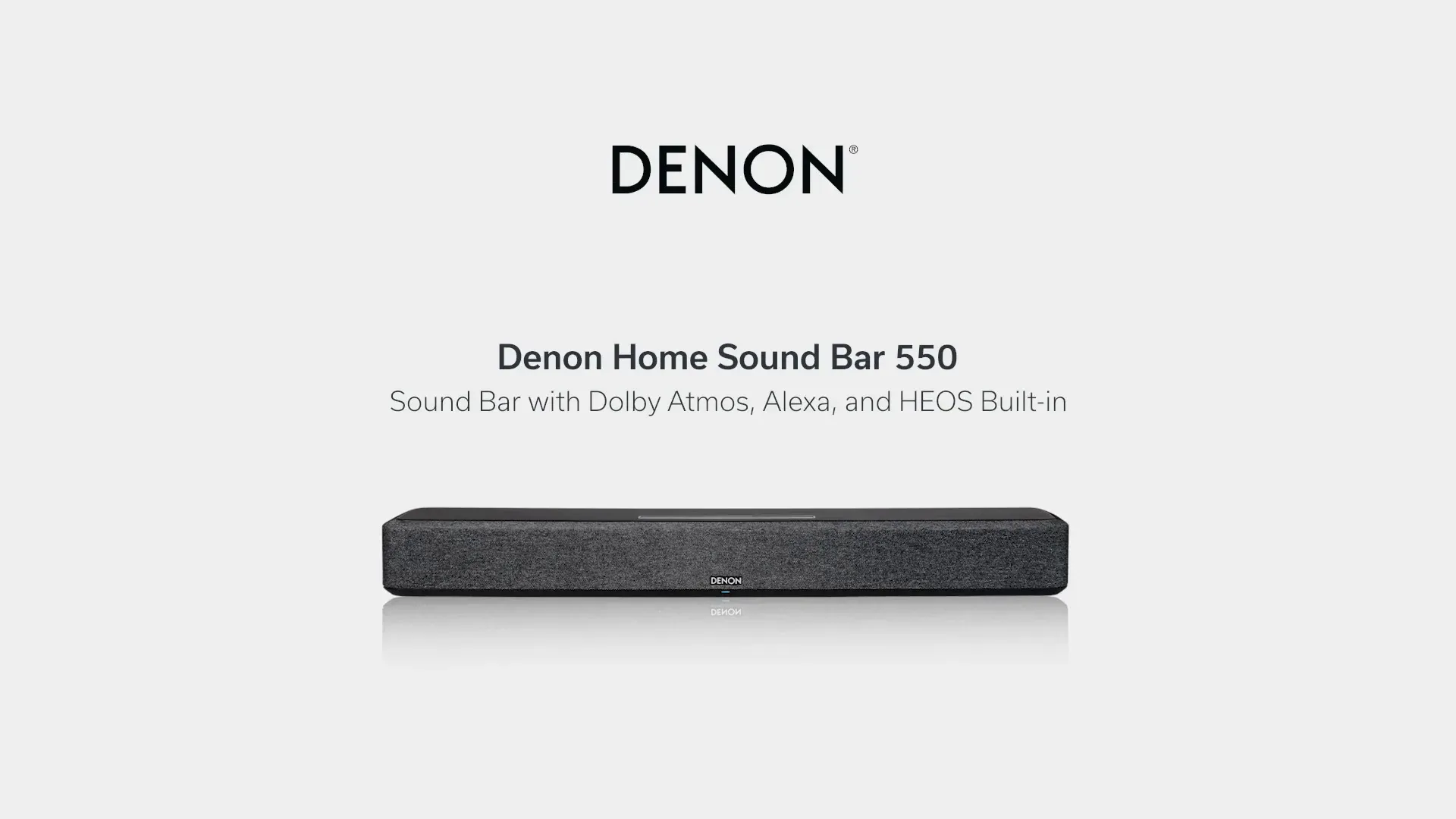 DENON Home SB550 en ARTIKULOS Portada 1
