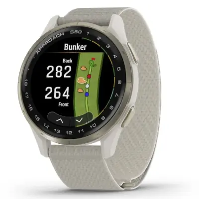 Garmin Approach S50 Ivory Cream Gold en ARTIKULOS Foto 1