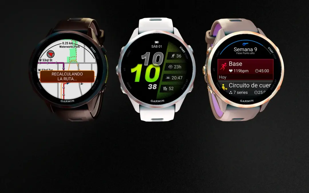 ¿Cuál es la diferencia entre Garmin Forerunner 570 y Forerunner 970?