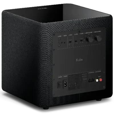 KEF KUBE 8 MIE Negro en ARTIKULOS Foto 2