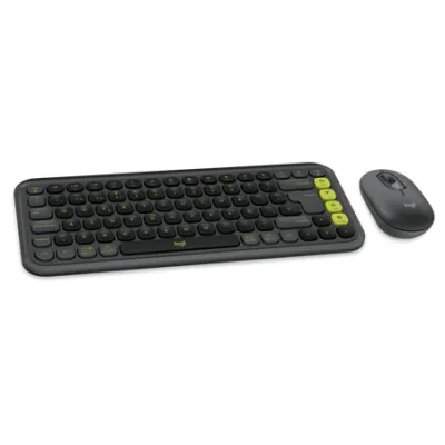 Logitech Pop Icon Combo Grafito Verde en ARTIKULOS Foto 2