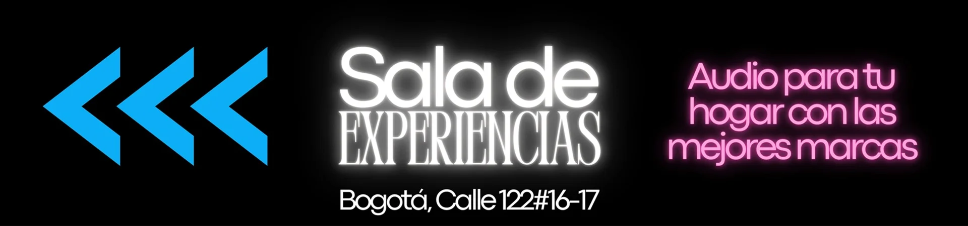 Sala de Experiencias - Bogotá Calle 122 #16-17 - Audio para tu hogar con las mejores marcas