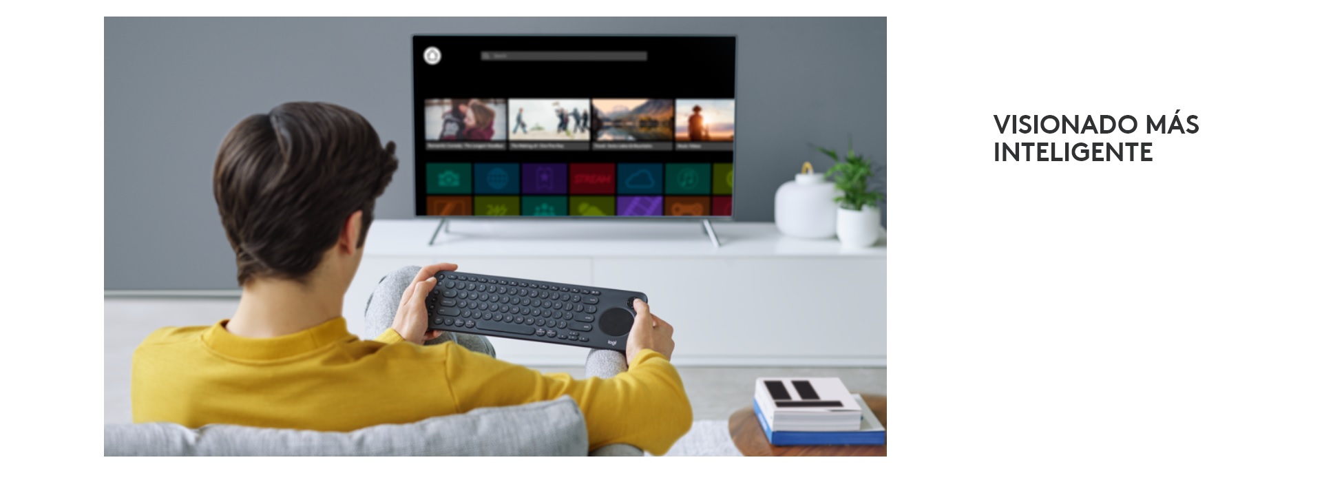 Teclado Logitech K600 TV en artikulos.co Slider 5